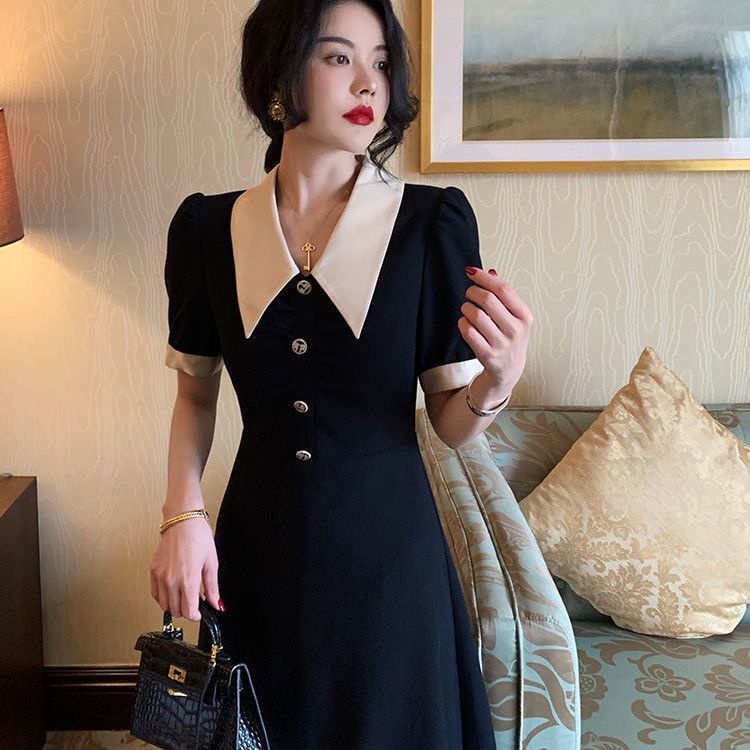 Đầm Cổ Búp Bê Phong Cách Retro Pháp Size Lớn mm200 Jin