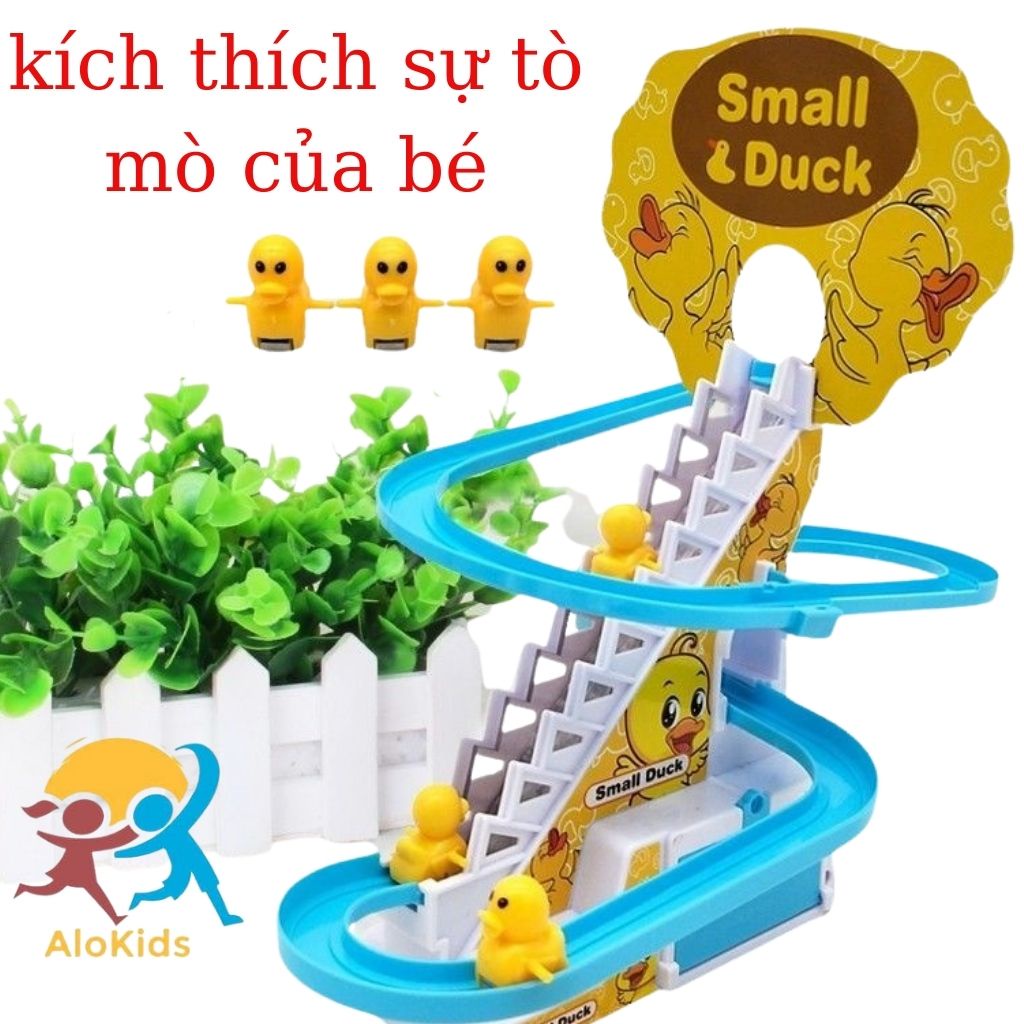 Bộ Đồ Chơi Vịt Vàng Leo Thang Kèm Đèn Và Nhạc Cho Bé Shop Alokidstb