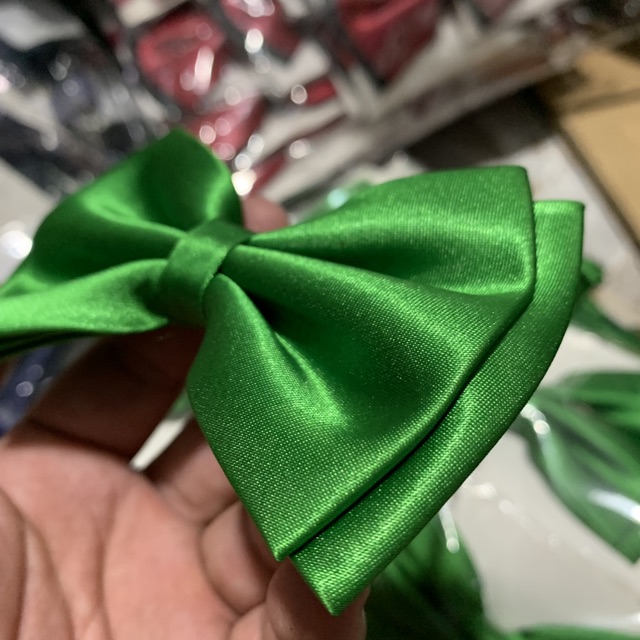Nơ cổ nam xanh lá Giangpkc