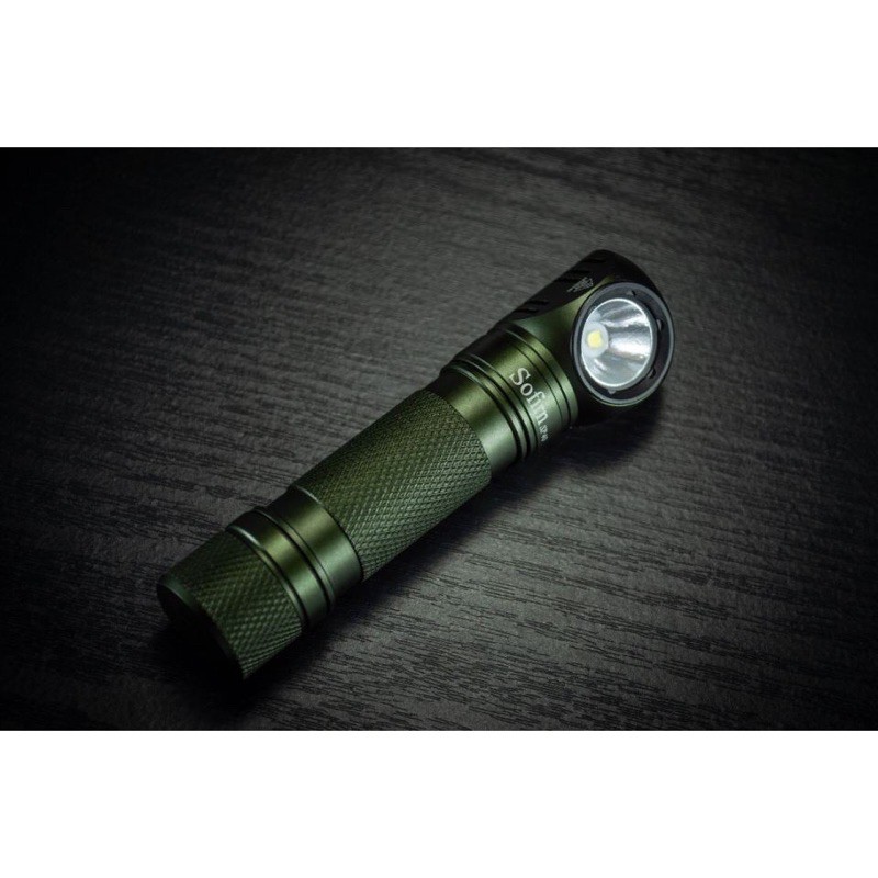 Sofirn SP40 Cree XPL 1200lm Đèn Pin Đeo Đầu Đèn Gù Đuôi Nam Châm 2 loại ống pin tùy chọn 18350/18650