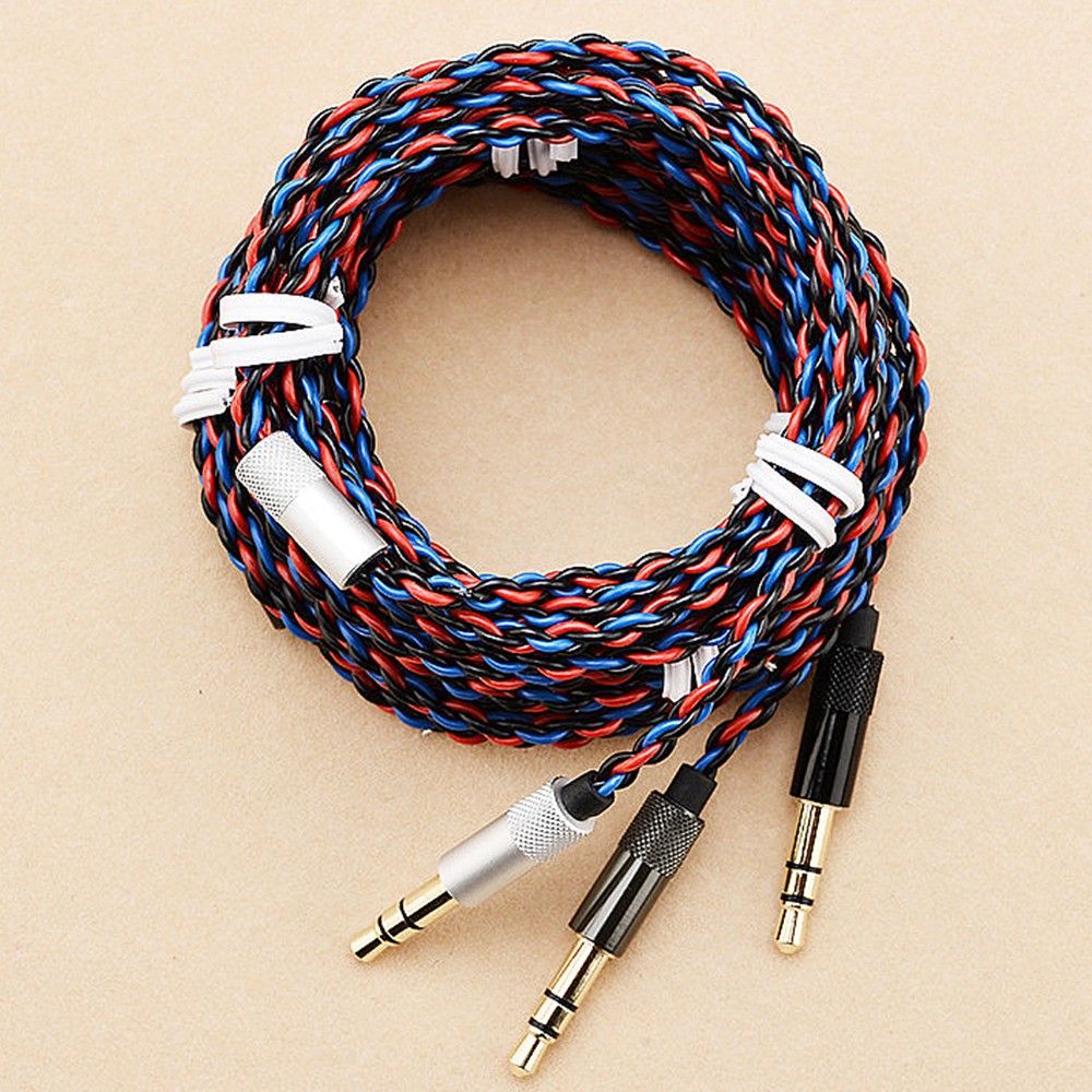 1Pcs 1.2M DIY Replacement wire Audio Cable Headphone Repair Headset Wire DIY Headphone Earphone Maintenance Wire