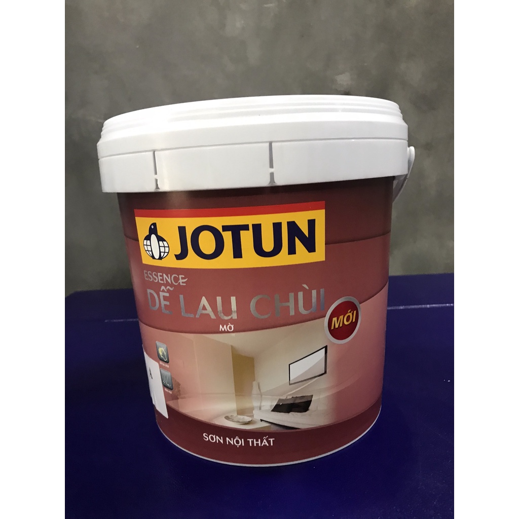 Sơn tường 5 Lít nội thất cao cấp Jotun Essence Dễ Lau Chùi (Mờ)