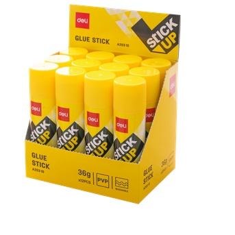 Hồ khô dán giấy Deli EA20310 vàng 36G