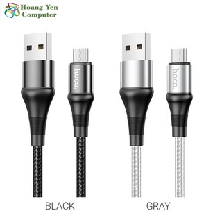 Cáp sạc micro usb hoco x50 dây dù chông đứt cho android dài 1m - bh 3 tháng 1 đổi 1