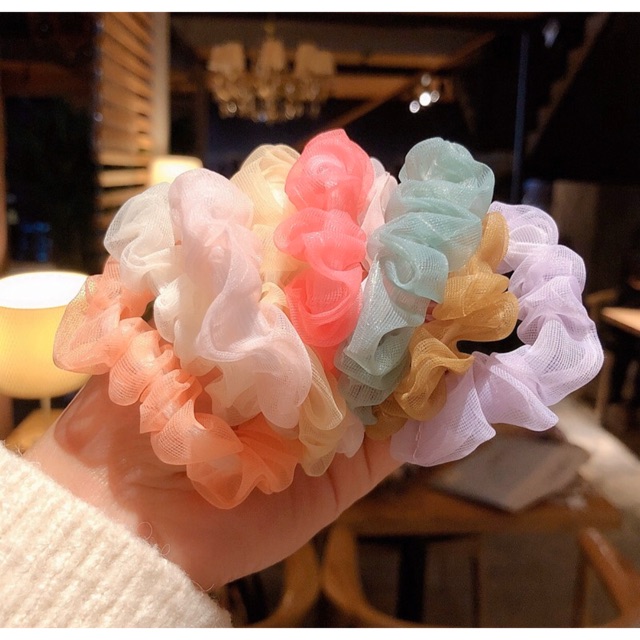 Scrunchies mini nhỏ xinh soạn ngẫu nhiên