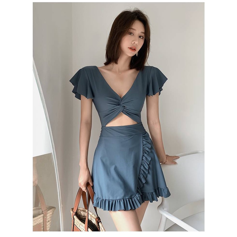 Bộ Đồ Bơi Kín Đáo Dễ Thương Cho Nữ | BigBuy360 - bigbuy360.vn