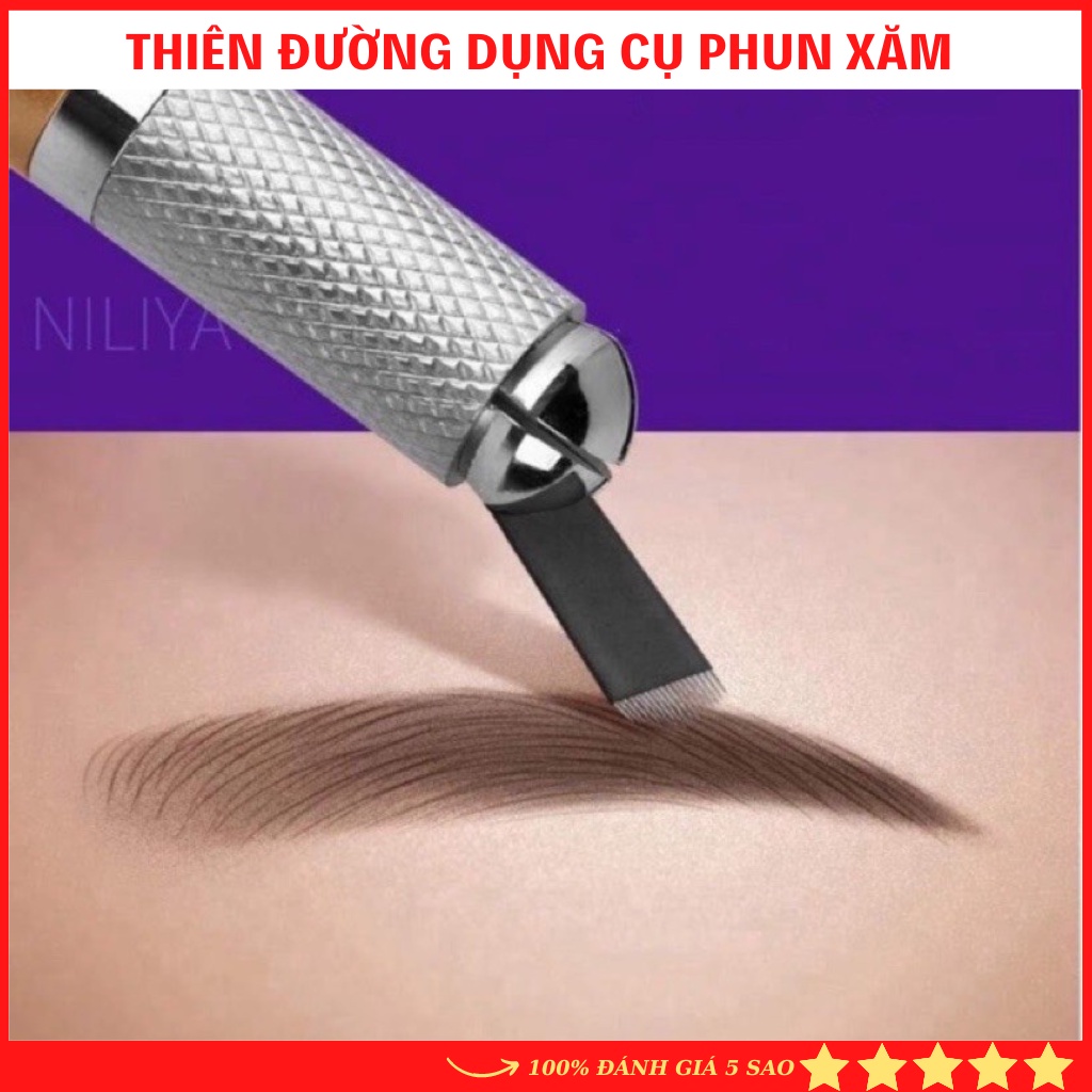 Lưỡi dao điêu khắc định hình chân mày DCPX, tròn đen và dao xéo,