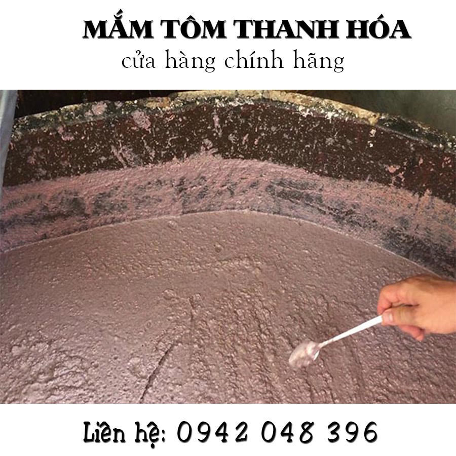 Mắm tôm Thanh Hoá đặc biệt 500g (1 chai)