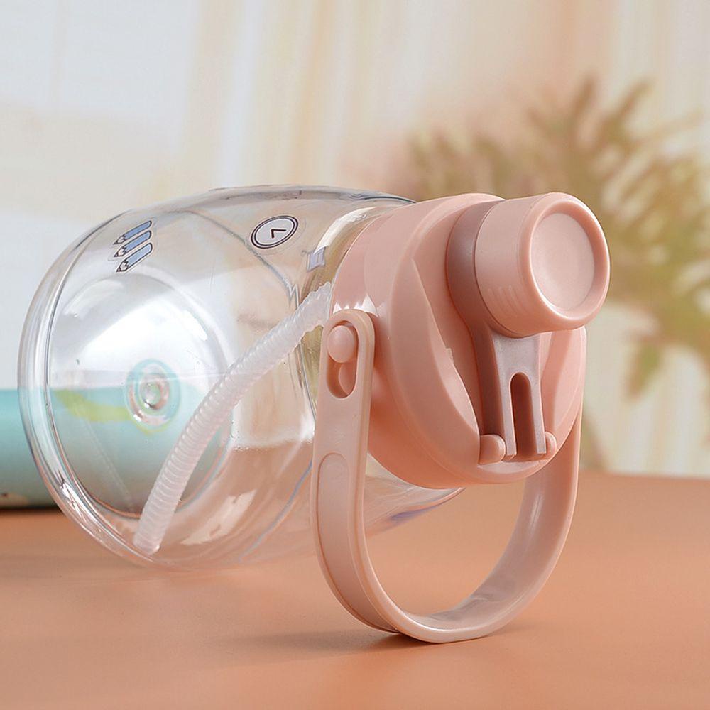 JARRED Bình Nước Thể Thao Nắp Lật Chất Lượng Cao Có Thể Tái Sử Dụng Hình Gấu Xanh Dương Cho Trẻ Em