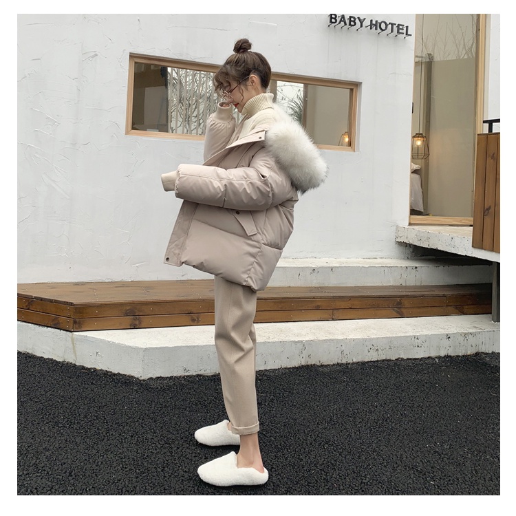 Áo phao nữ Hàn quốc áo khoác trần bông siêu ấm mùa đông 2021 ulzzang vintage YAP1 | BigBuy360 - bigbuy360.vn