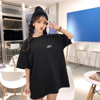Áo tay lỡ form rộng LEFT HARI0319