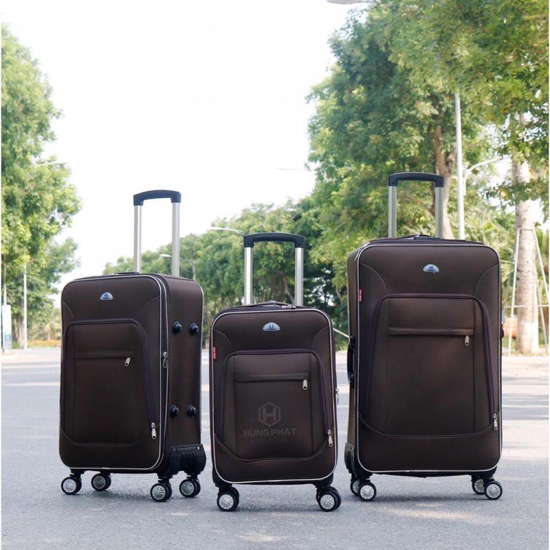 Vali vải  Hùng Phát cao cấp size 20 . Hàng có sẵn tại xưởng