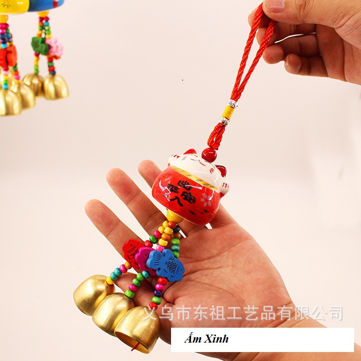 Chuông Gió Mèo Thần Tài