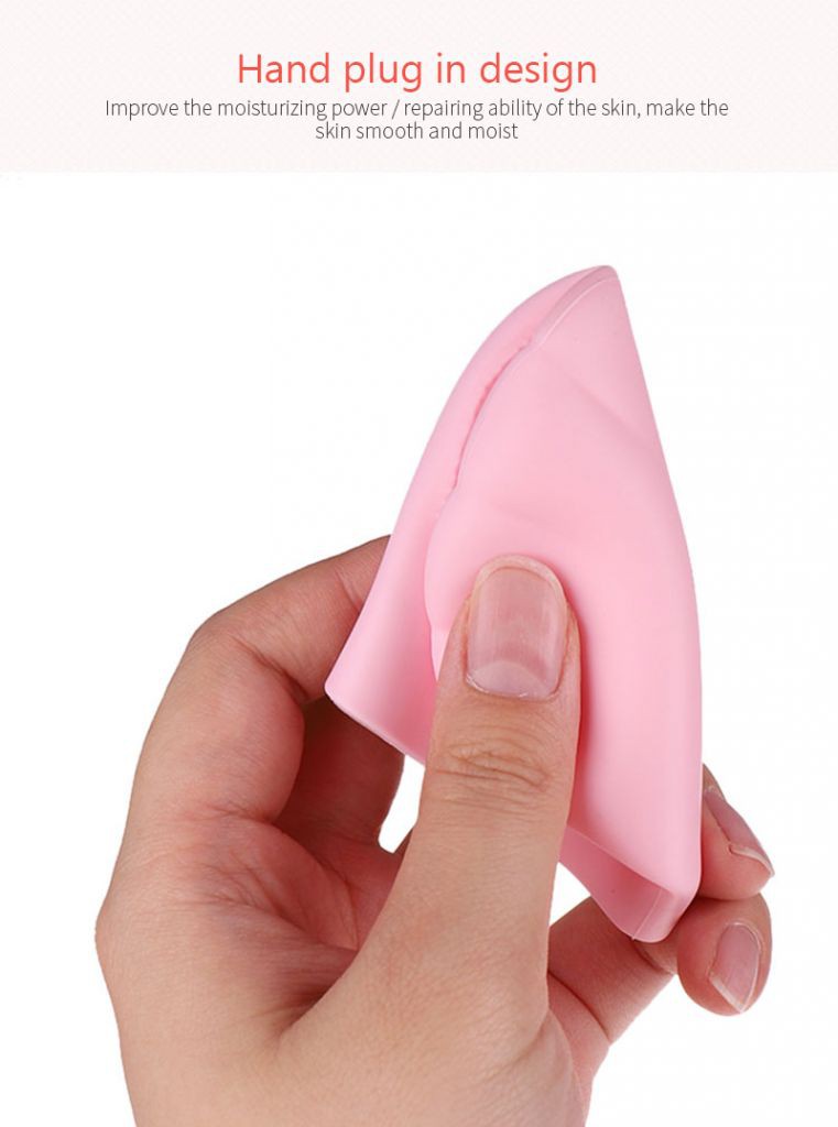 (Hàng Mới Về) Miếng Gel Silica Rửa Mặt Tẩy Tế Bào Chết Thiết Kế Tay Thỏ / Mèo Dễ Thương | BigBuy360 - bigbuy360.vn