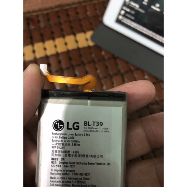 Pin Lg g7 zin dung lượng 99%