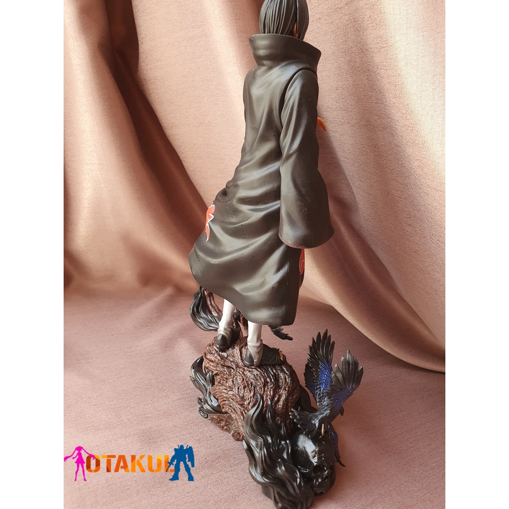 [Ảnh Thật] Mô Hình Figure Uchiha Itachi Ver Akatsuki Dưới Mưa - Naruto