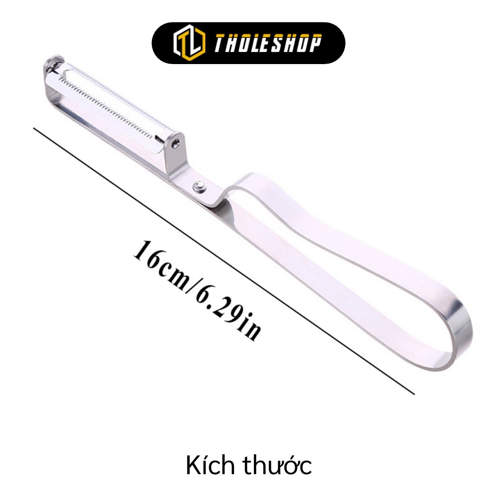 Dao Gọt Vỏ - Dụng Cụ Dao Gọt Vỏ Củ Quả, Trái Cây Đa Năng Hình Chiếc Răng Sáng Tạo 9551