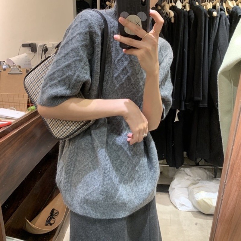 Túi kẻ đeo vai - Jenny Bag