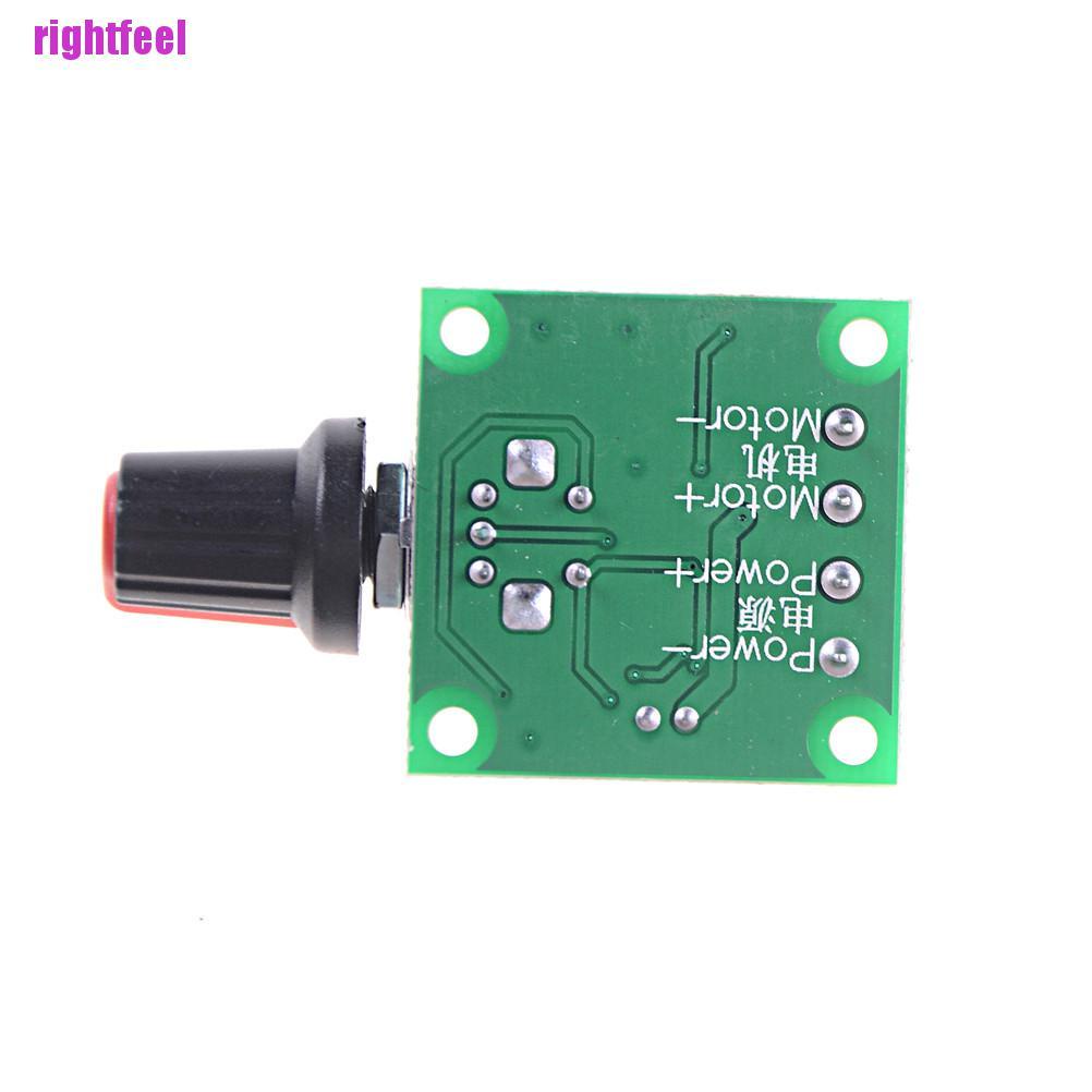 Rightfeel 1.8V 3V 5V 6V 12V 2A Low Voltage Motor Speed Controller PWM 1803B M216