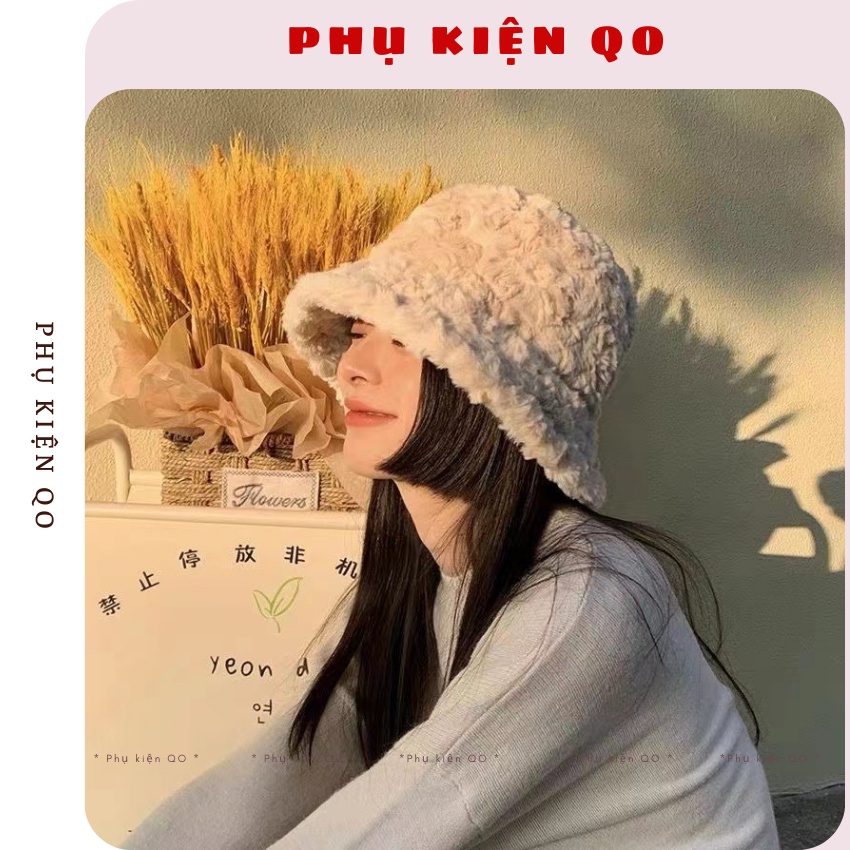Mũ bucket lông vũ cao cấp BUK21
