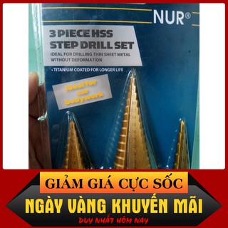 [HÀNG CHÍNH HÃNG] [ ẢNH THẬT]   MŨI KHOAN THÁP VỈ 3 CÂY   [CHO KHÁCH XEM HÀNG]