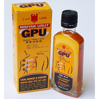 Dầu nóng xoa bóp Minyak Urut GPU Indonesia Net: 60ml