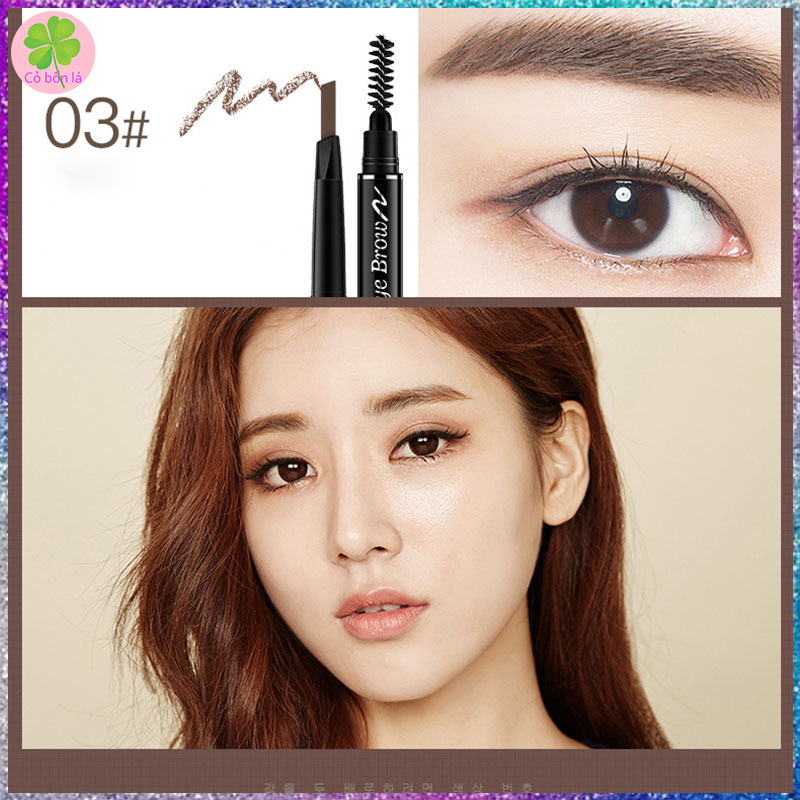 Bút Kẻ Lông Mày Lameila Double Effect-Màu Nâu nhạt #05 | BigBuy360 - bigbuy360.vn