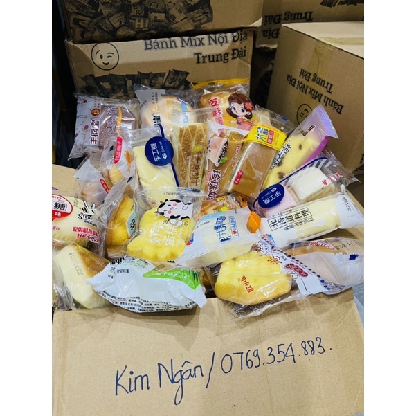 1 THÙNG BÁNH ĐÀI LOAN MIX VỊ SIÊU NHIỀU