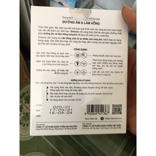 Dung dịch vệ sinh phụ nữ SMOOVY