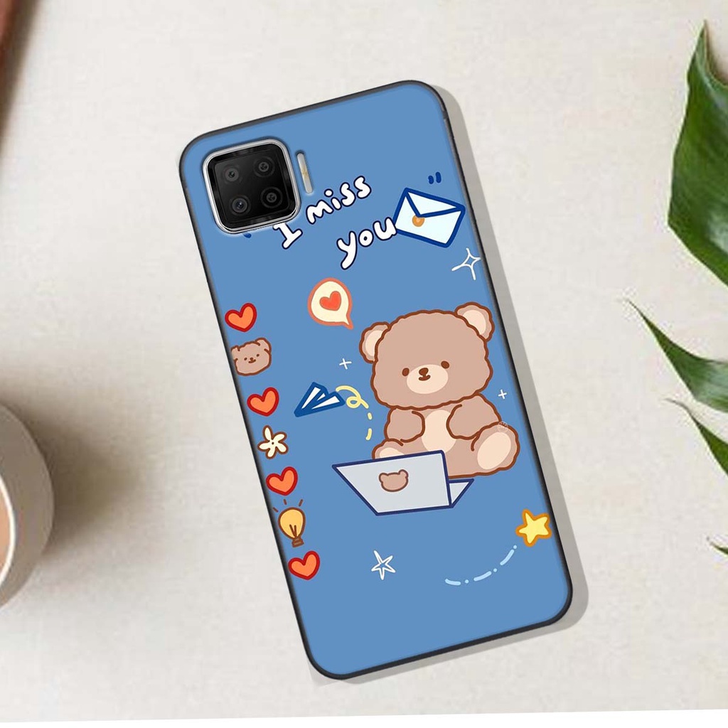 Ốp lưng Oppo A73 in hình Gấu xinh xắn, Bò sữa đáng yêu,  ĐẸP -  RẺ - XINH - ĐỘC ĐÁO