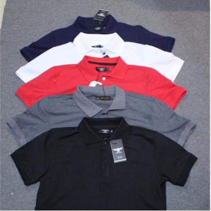 Áo thun nam cộc tay,Áo phông cổ bẻ trơn polo,dáng slimfit kiểu dáng hàn quốc | BigBuy360 - bigbuy360.vn
