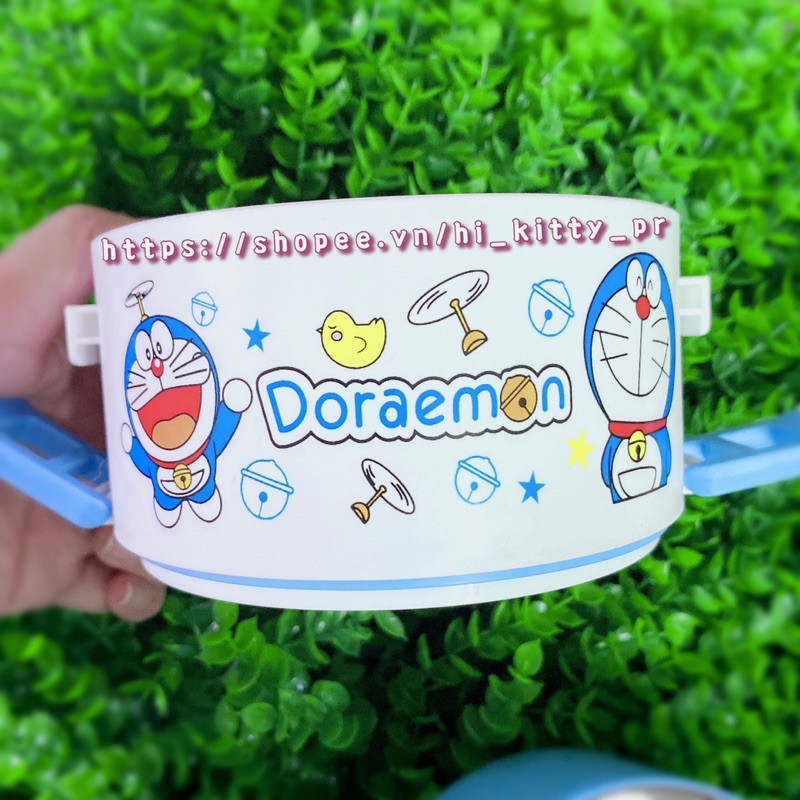 CÀ MEN 3 NGĂN HELLO KITTY - DOREMON DORAEMON