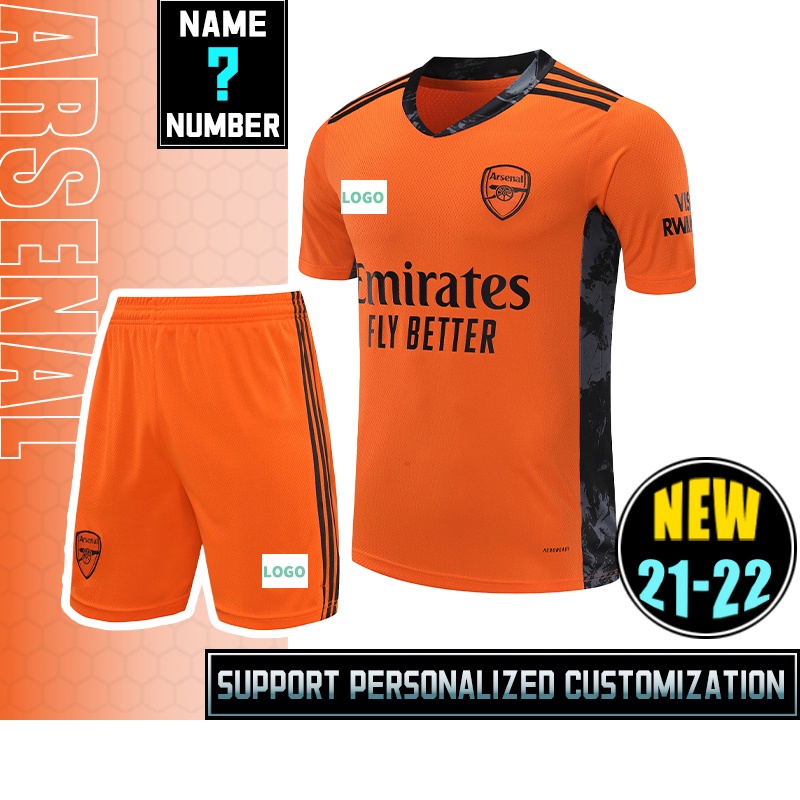 Áo Thun Số 21-22 Đội Tuyển Arsenal s-2xl