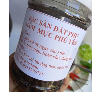 MẮM MỰC PHÚ  YÊN ( KHÔNG MẶN, ĐÃ CÓ GIA VỊ)
