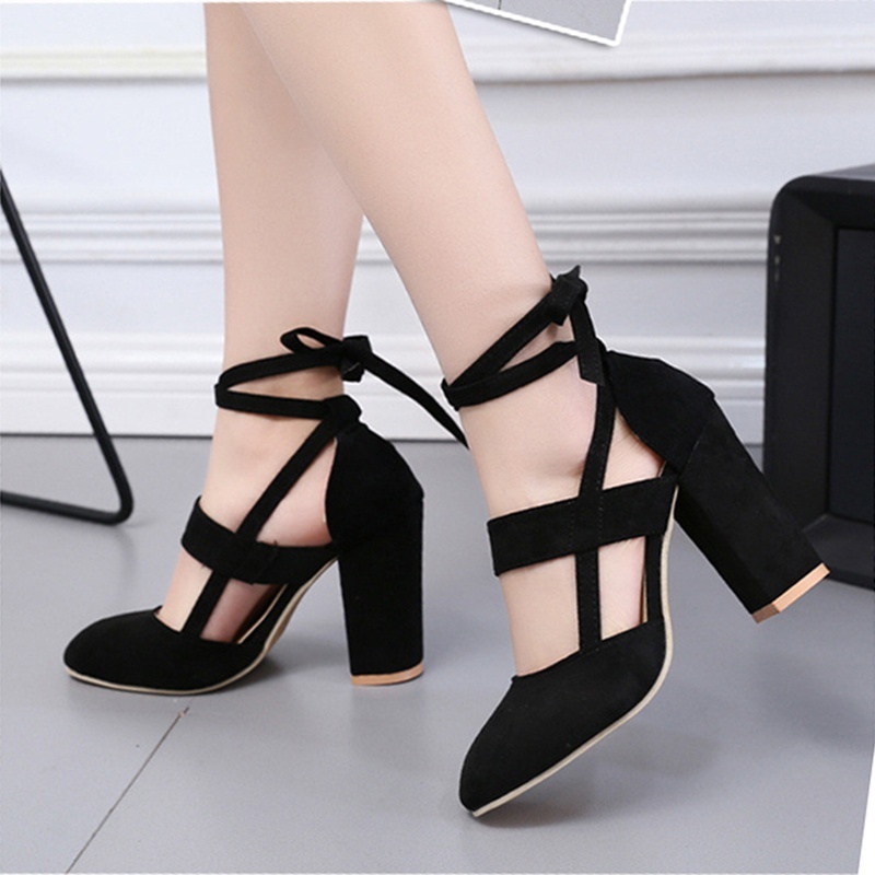 Giày Cao Gót Nữ 5 Màu Thời Trang