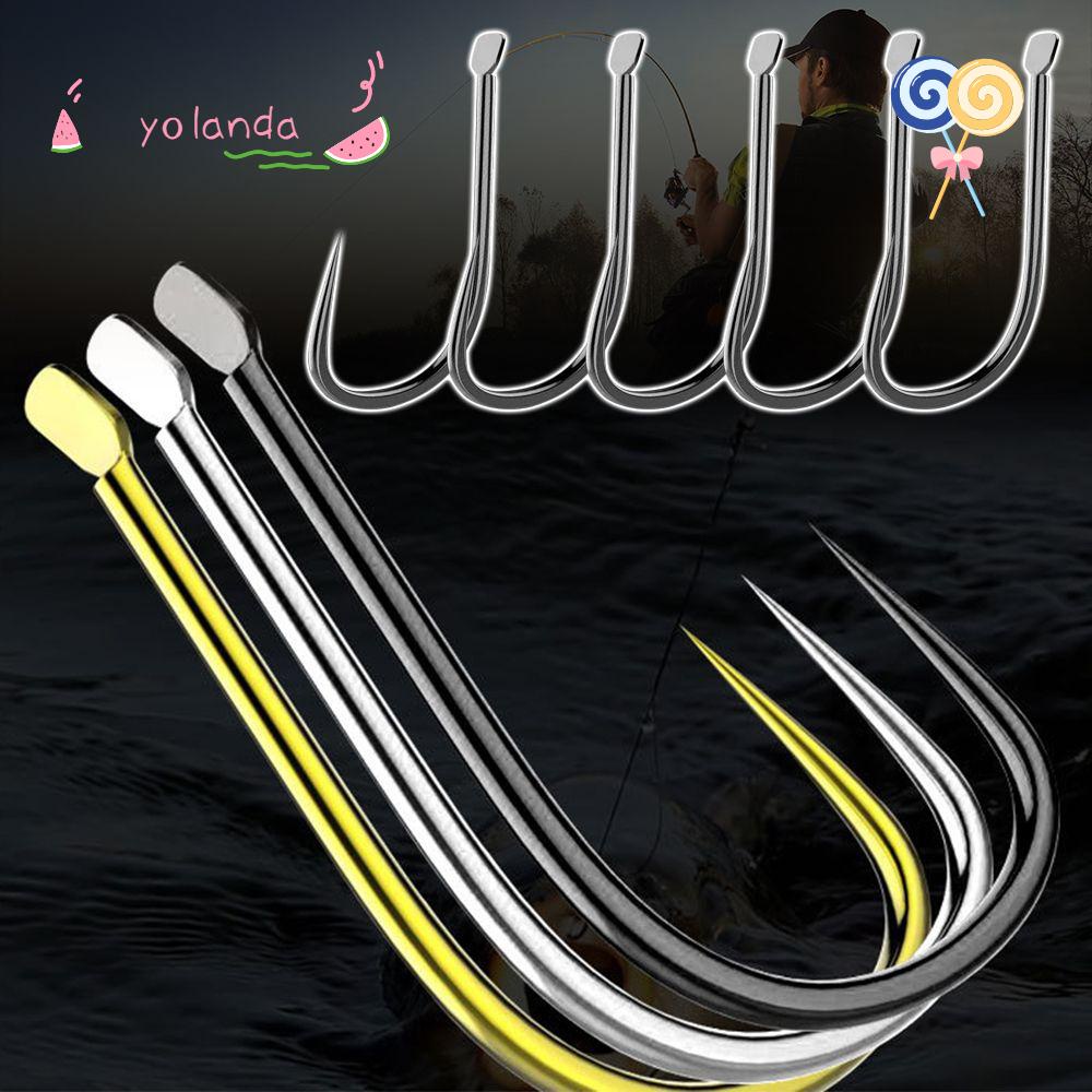 Bộ 500 Móc Câu Cá Chuyên Dụng # 1# 2# 3# 4# 5# Mồi Câu Cá Thi Đấu Không Barbs