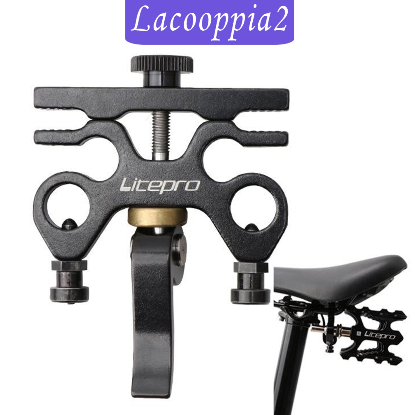 Giá Đỡ Bàn Đạp Xe Đạp Tháo Lắp Nhanh Cho Brompton Lacoopppia2