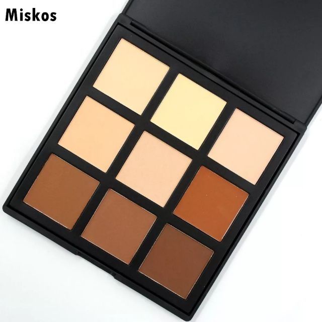 BẢNG HIGHLIGHT & CONTOUR 9 Ô MISKOS