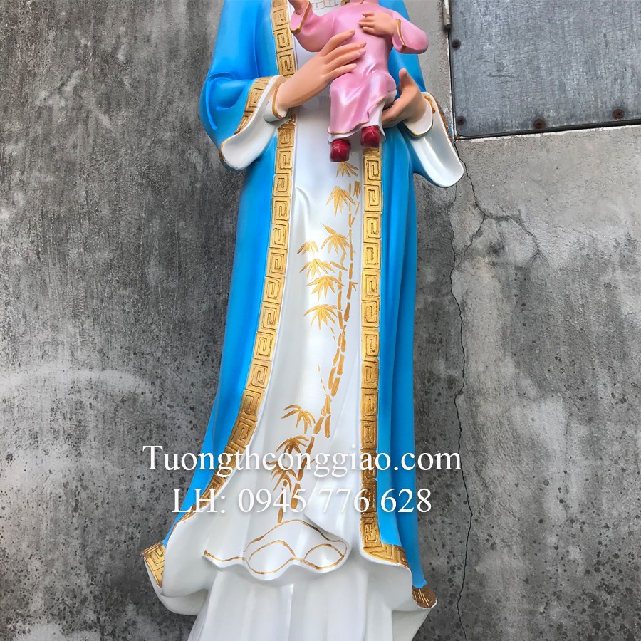 Tượng Đức Mẹ La Vang Việt Nam 120cm