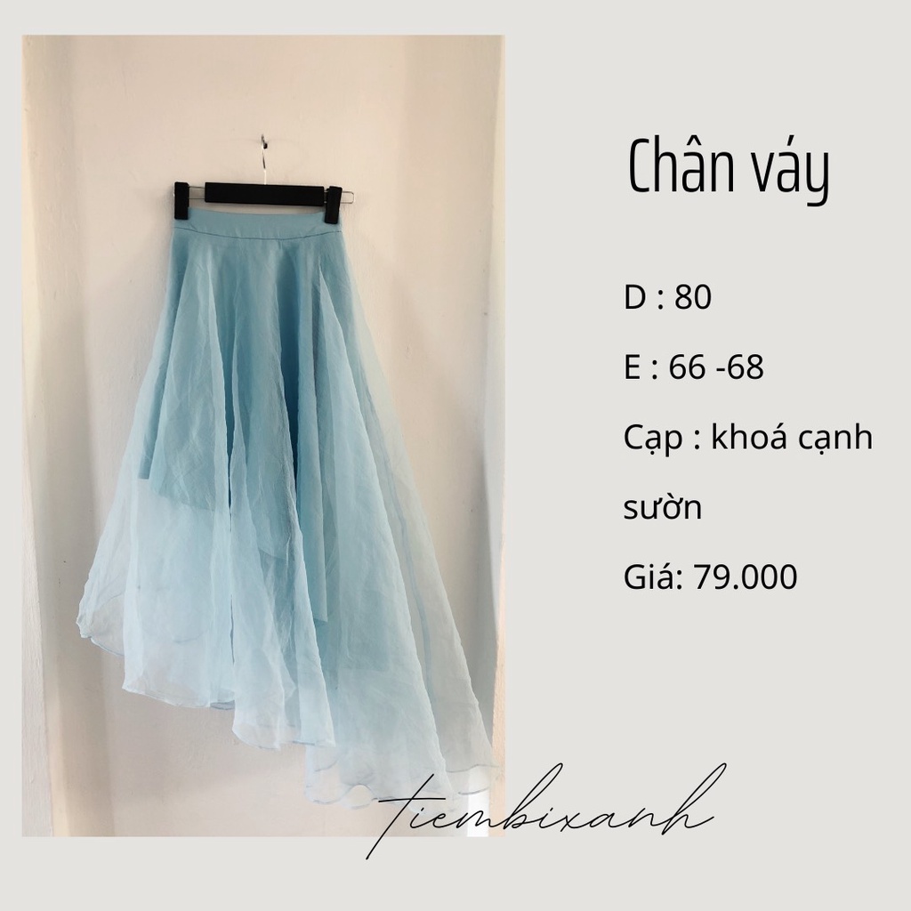 2hand- chân váy kiểu dáng công chúa - tiembixanh