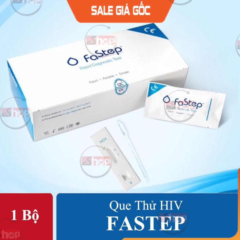 [Chuẩn 100%] Bộ xét nghiệm nhanh HIV tại nhà FASTEP từ USA dễ làm, chính xác, bảo mật thông tin - Que Test HIV tại nhà