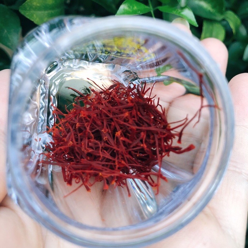 Chính Hãng -1gr Saffron Royal Negin Iran  Thương Hiệu Bahraman /Nhụy Hoa Nghệ Tây