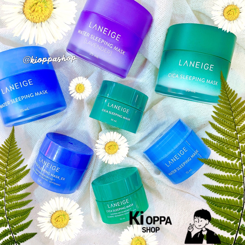 Mặt nạ ngủ LANEIGE Sleeping Mask ( water , cica , lavender )
