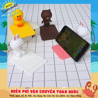 Giá đỡ điện thoại đa năng kute gấu brow- thỏ cony