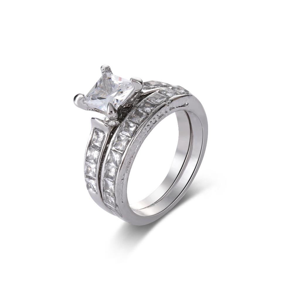 ROSE Nhẫn Cưới 2 Trong 1 Thời Trang Cho Nữ