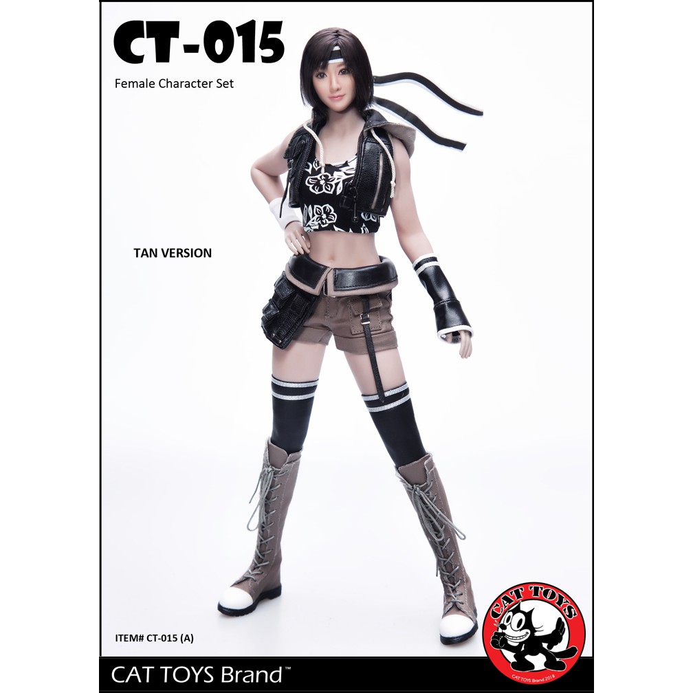 FullSet Cat Toys Yufie CT-015 Final Fantasy VII + Phicen S16A
