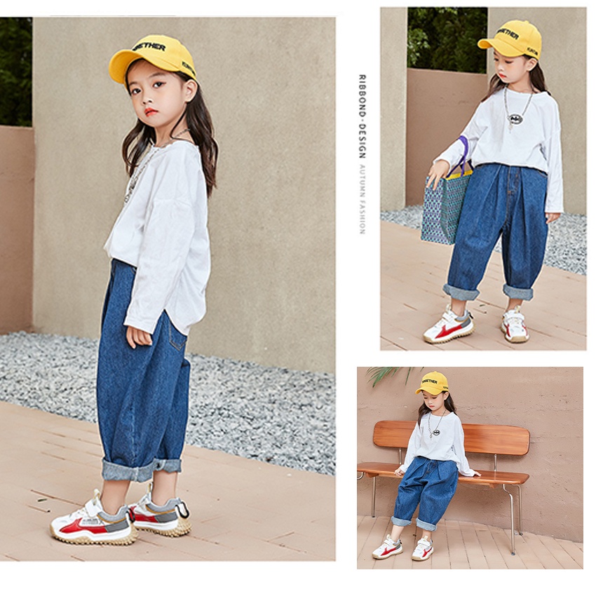 Giày Thể Thao Trẻ Em XMAX21 Từ 6 Đến 12 Tuổi Quai Dán Phong Cách Hàn Quốc