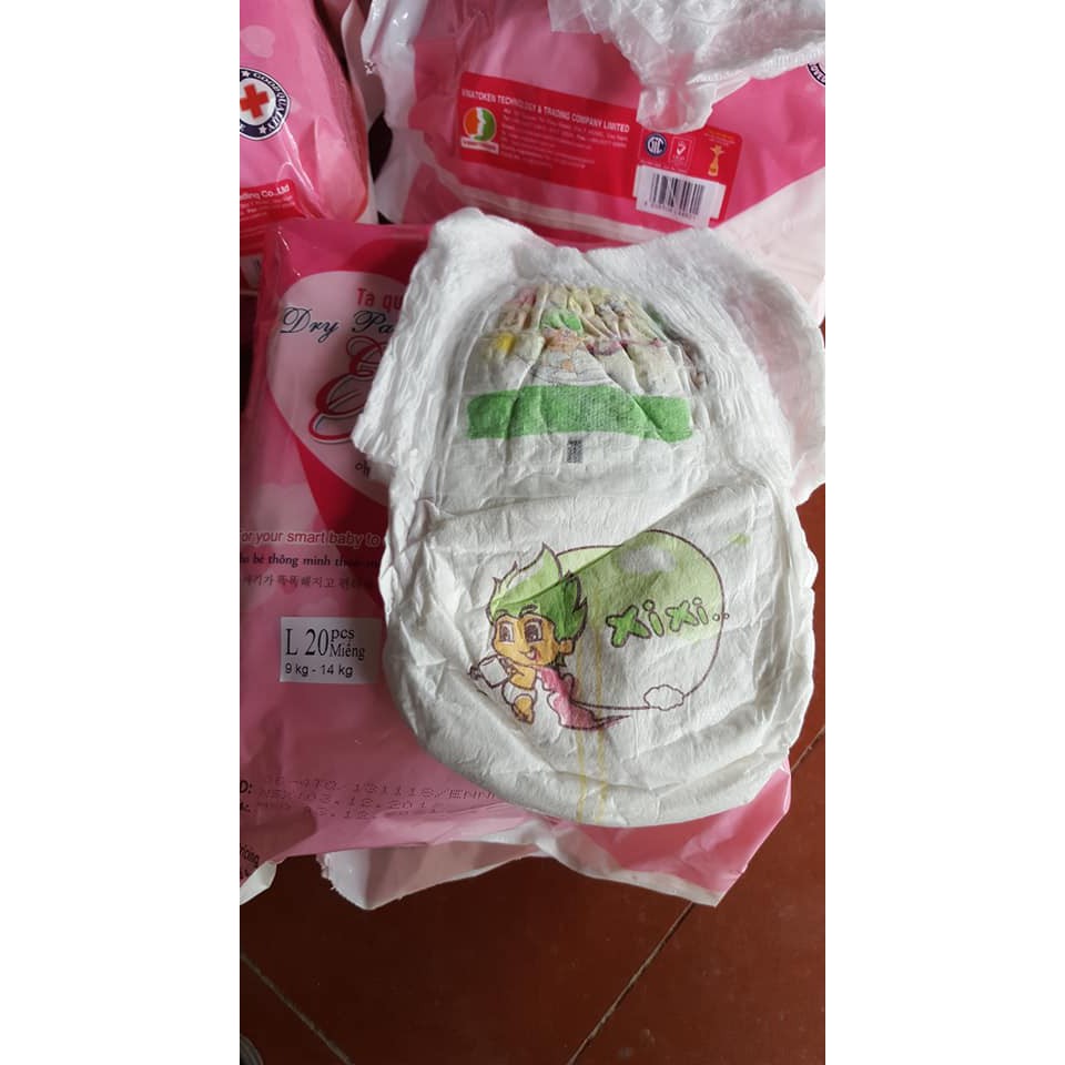 ( chopiu7) [Nhập mã giảm 10%] [BG]Bộ 3 Tã Quần Enjoy Baby Dry Pant  bịch nhỏ đủ size S24/M22/L20/XL18/XXL16