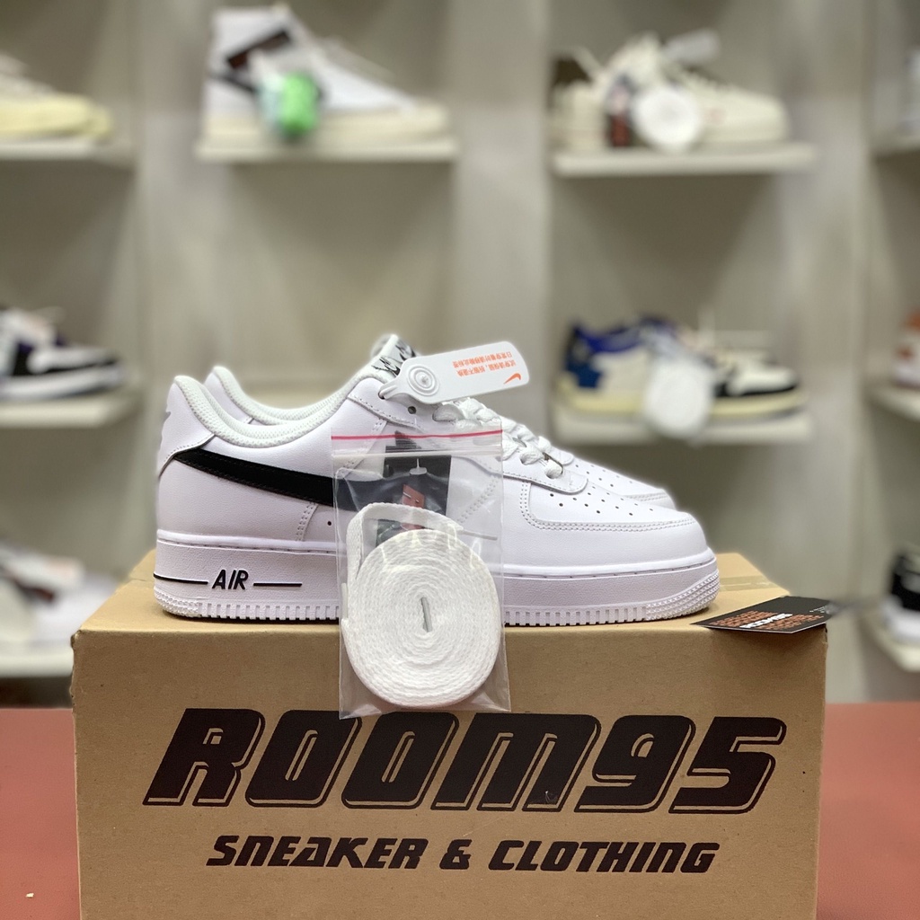 Giày thể thao sneaker (AF1_28)Nike Air Force 1 07 AN20 White Black Swoosh