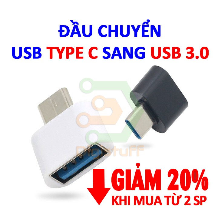 Đầu chuyển USB 3.0 sang USB Type C đầu dương